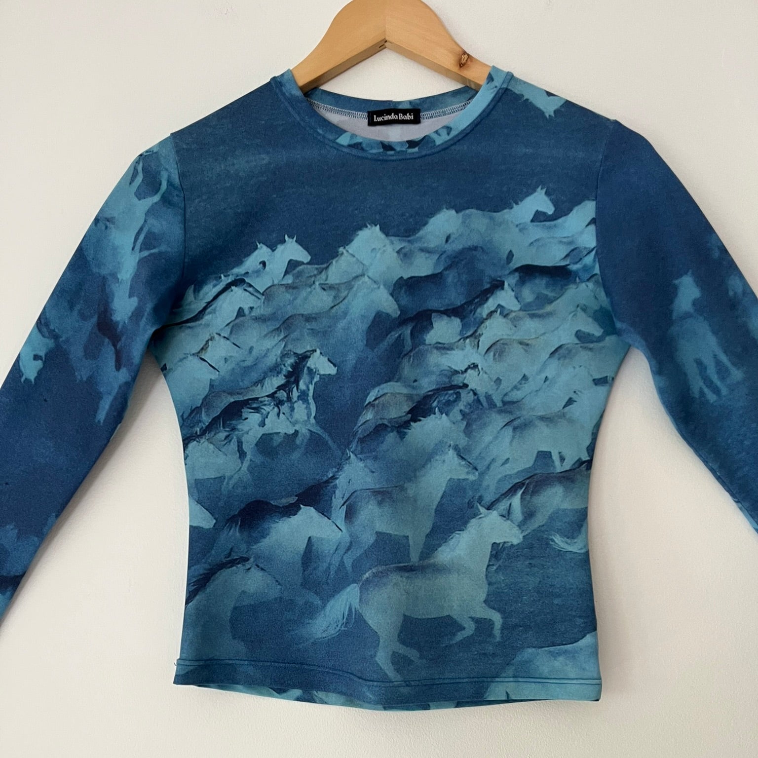 Lucinda Babi WILD HORSES Top.