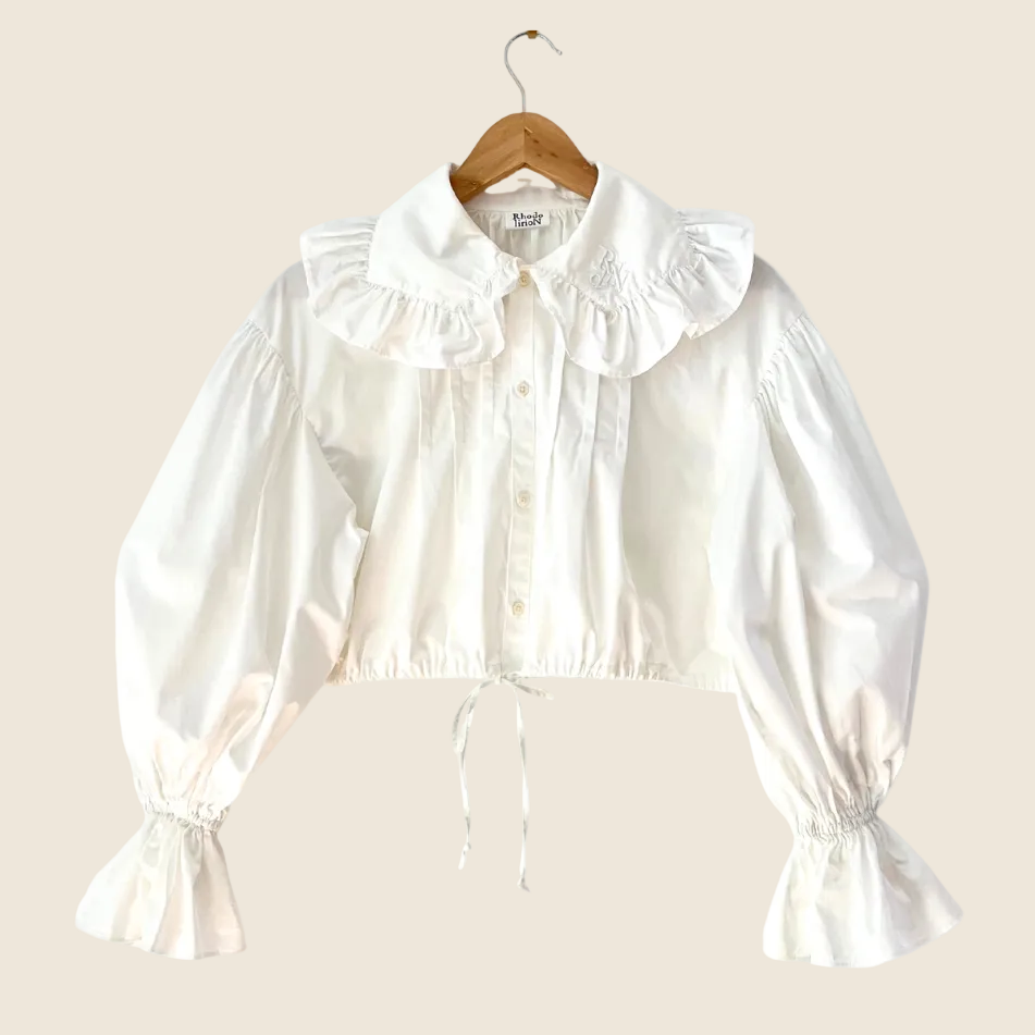 RhodolirioN SWALLOW FRILL Blouse Size O/S.