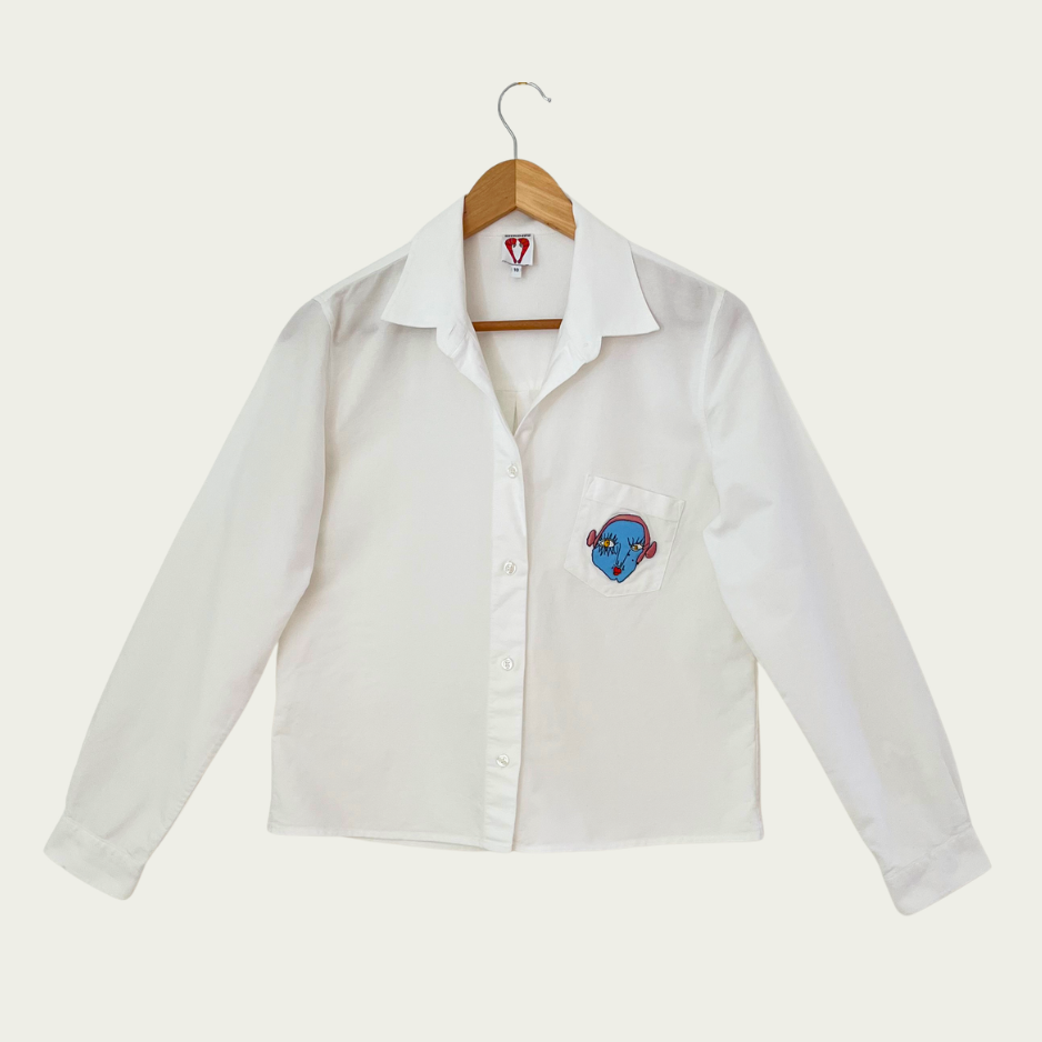 Shrimps Appliqued Shirt Size 10.