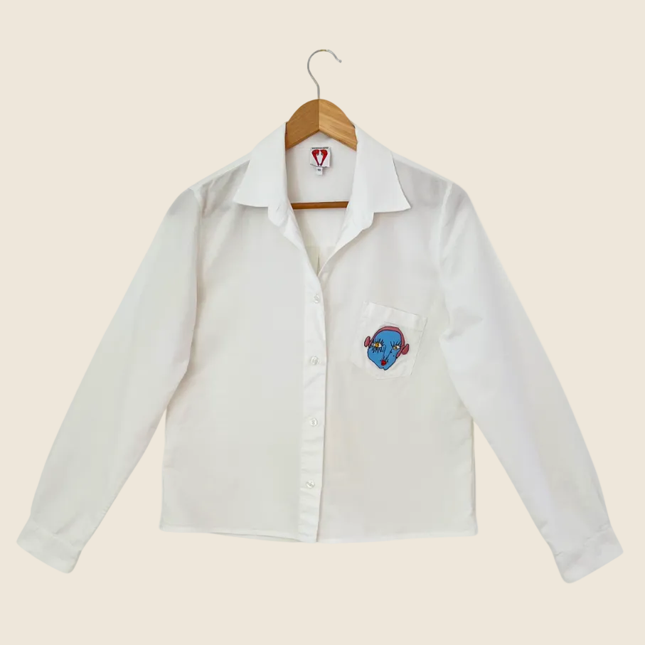 Shrimps Appliqued Shirt Size 10.