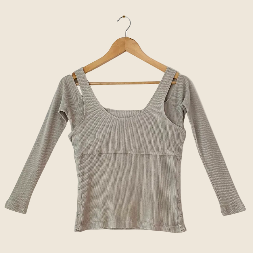 Permanent Vacation PRACTISE Layered Top Size S.