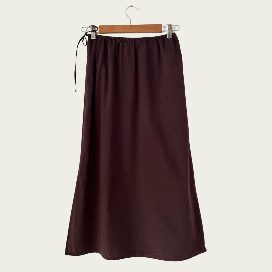 Deiji Studios MID DAY Skirt in Umber Size XS.
