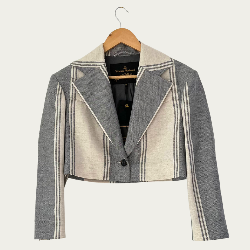 Vivienne Westwood ANGLOMANIA Cropped Jacket Size 38/XS.