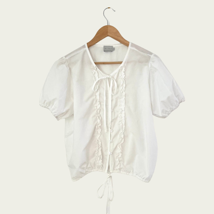 Deiji Studios DOUBLE FRILL Top Size M.