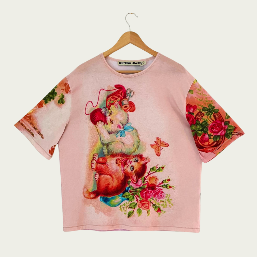 Chorpova Lowena NEON KITTY Top Size S.