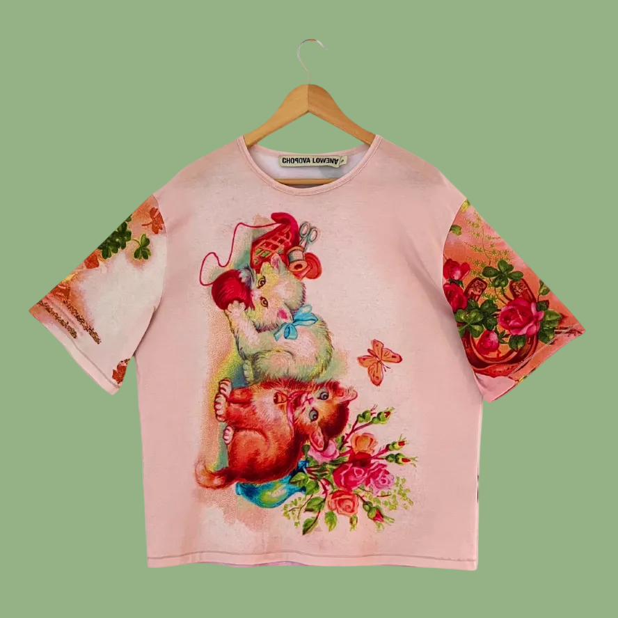 Chorpova Lowena NEON KITTY Top Size S.