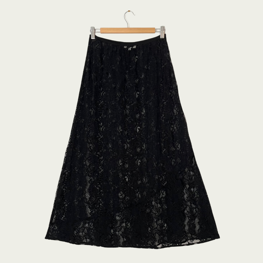 Blanca SASHA Lace Maxi Skirt Size S.