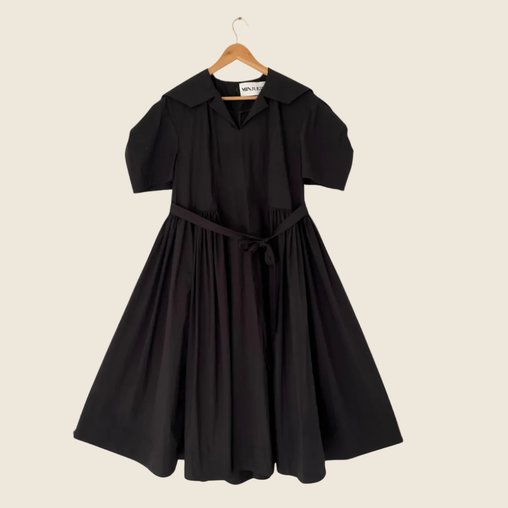 Minjukim BUTTERFLY Midi Dress Size 38/AU8-10.