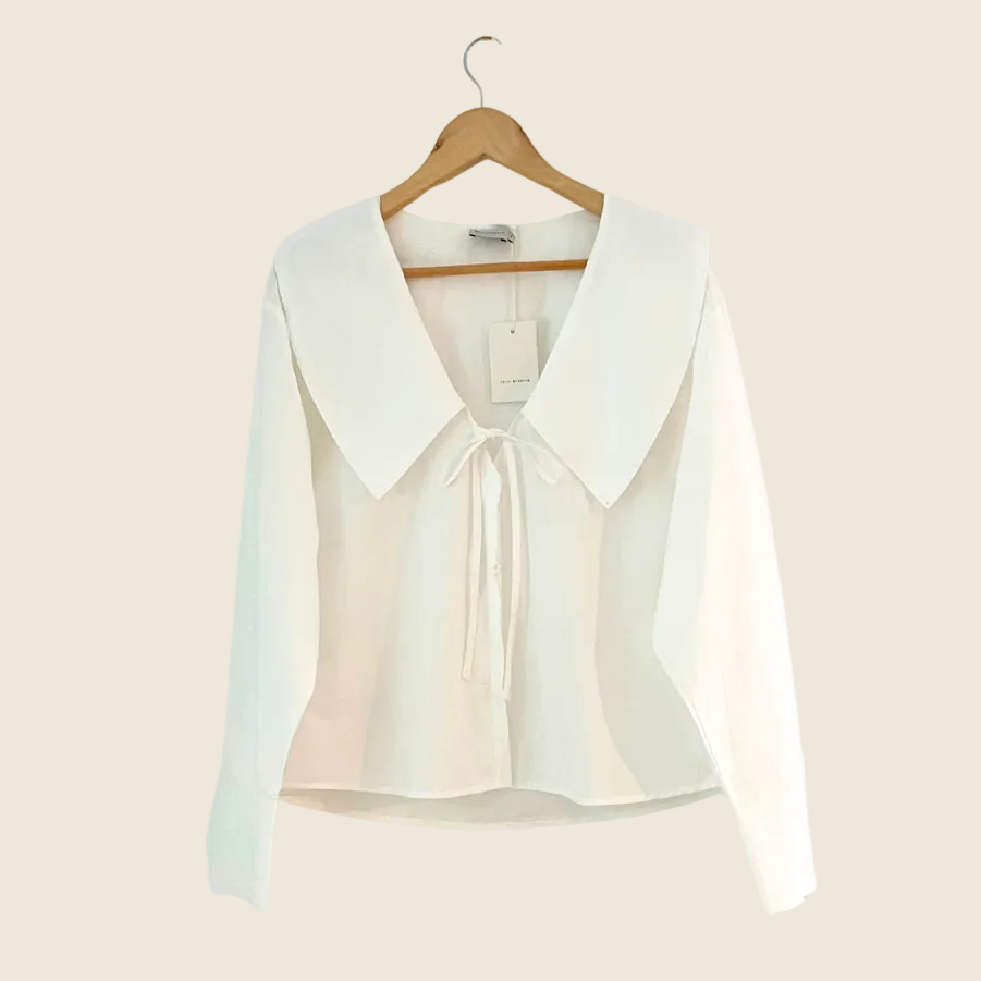 Deiji Studios BNWT COLLAR Tie Shirt Size M.