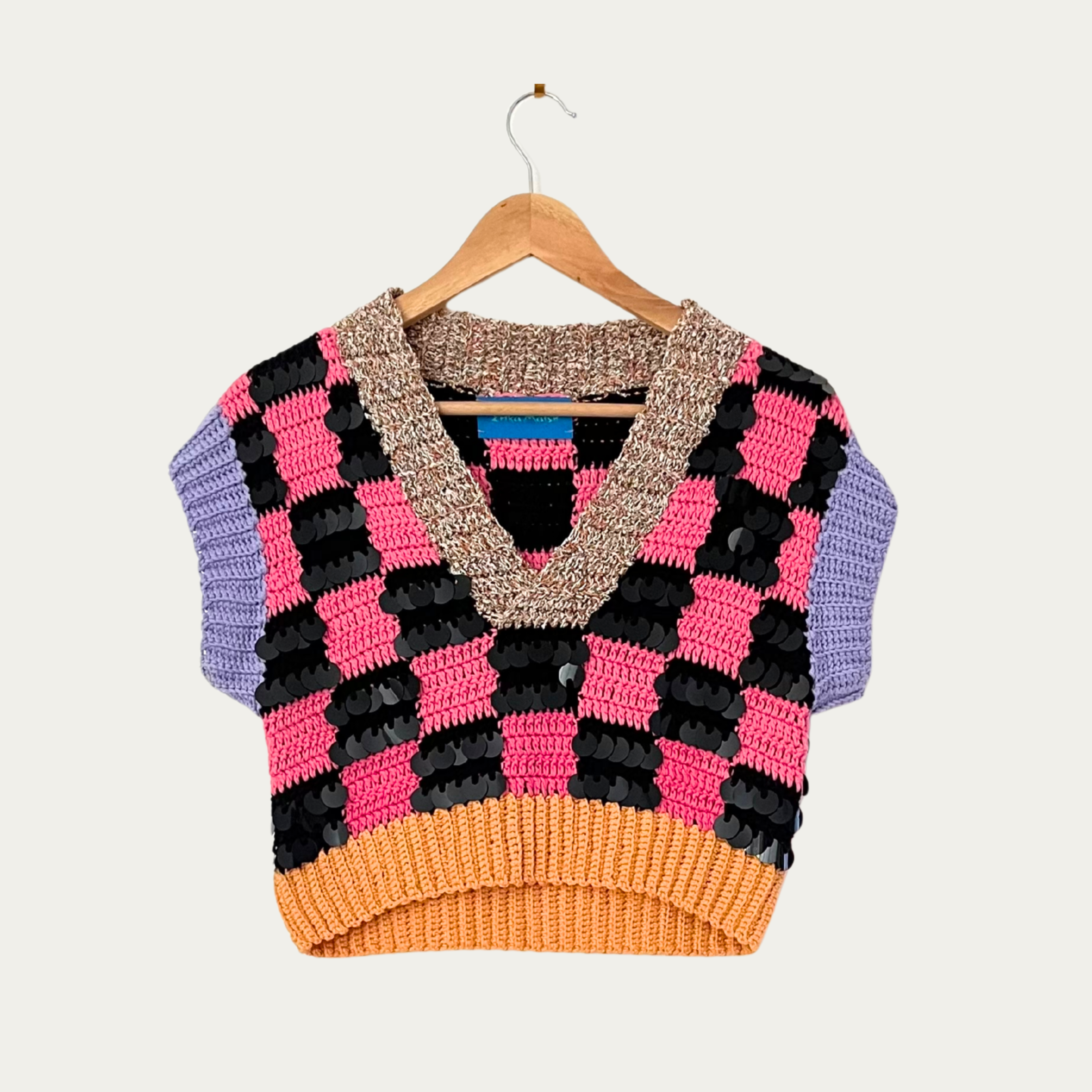 Erika Maish 1/1 EDITION Sweater vest.