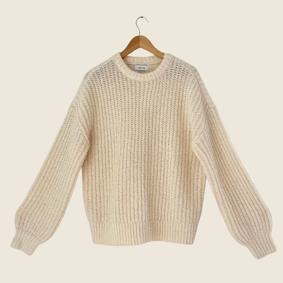 Henne BNWT SLOANE Sweater in Cream Size XS/S.