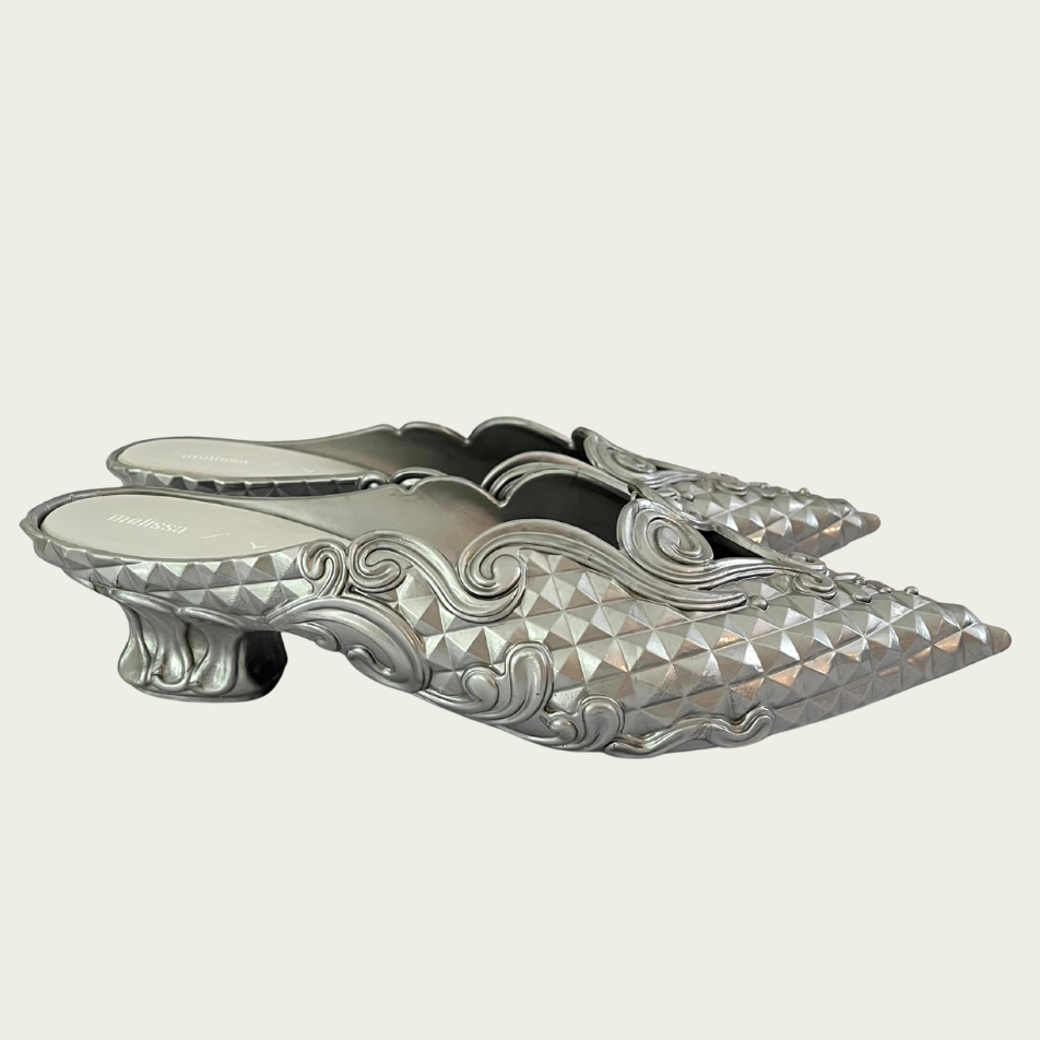 Melissa x Y/Project COURT Shoes in Silver Size EU40/US9.