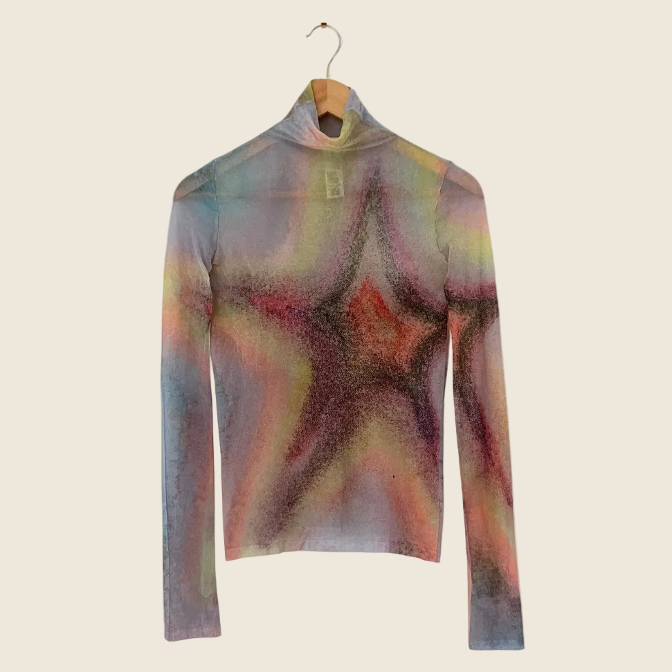 ACNE Studios x Ben Quinn Edition Mesh Turtleneck Size M.