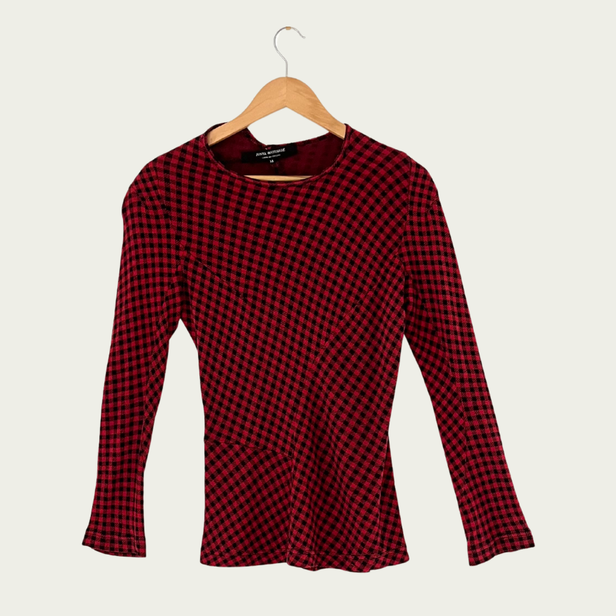 Junya Watanabe x Comme Des Garçons Checked Top Size M.
