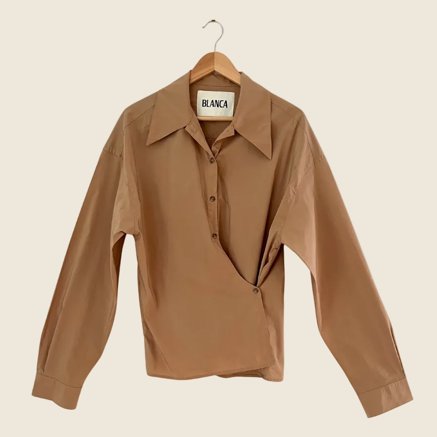 Blanca DION Asymmetrical Shirt One Size.