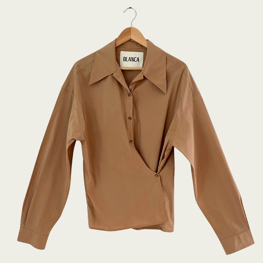 Blanca DION Asymmetrical Shirt One Size.