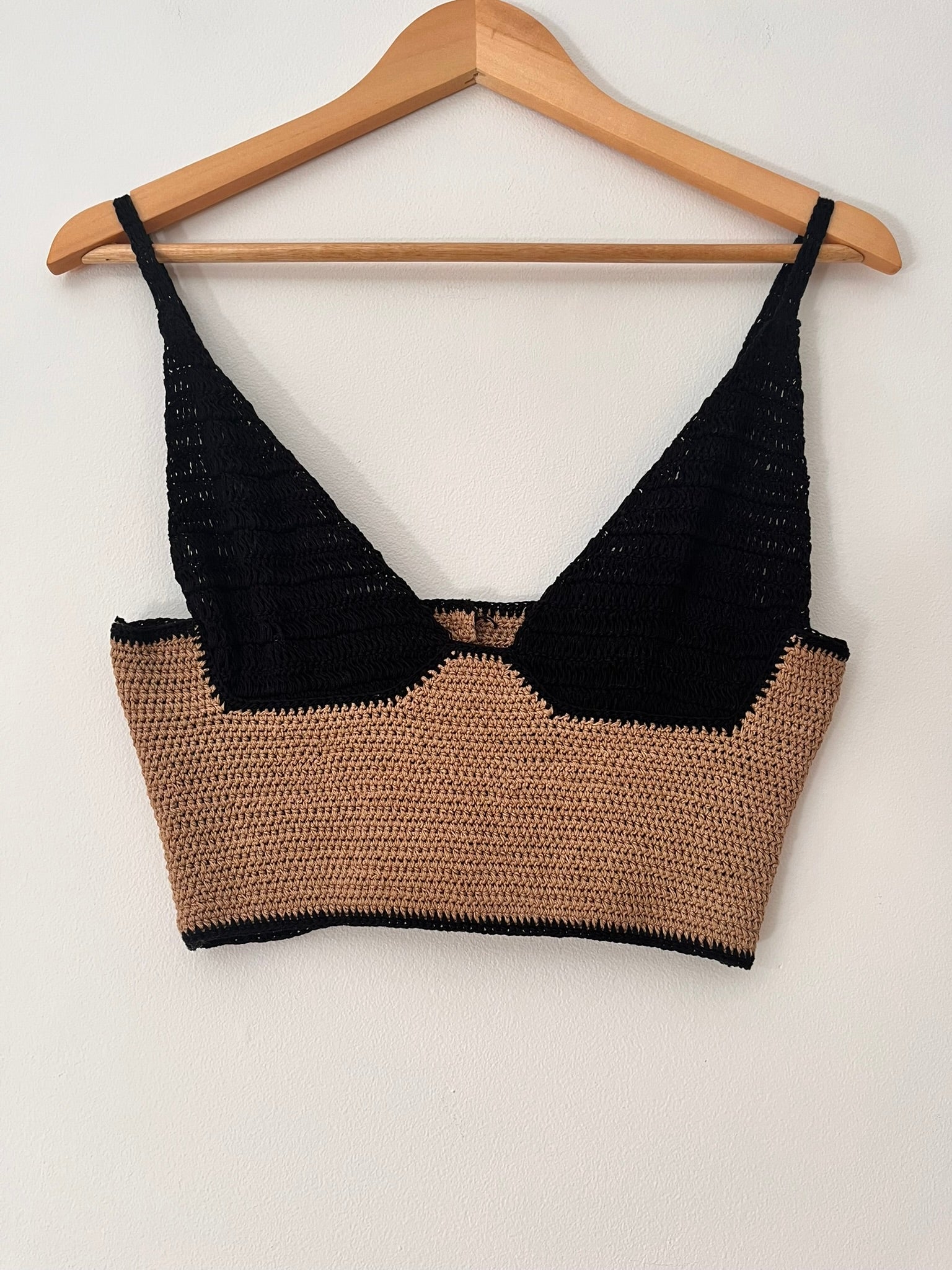 Albus Lumen VERDE Crochet Corset Top.