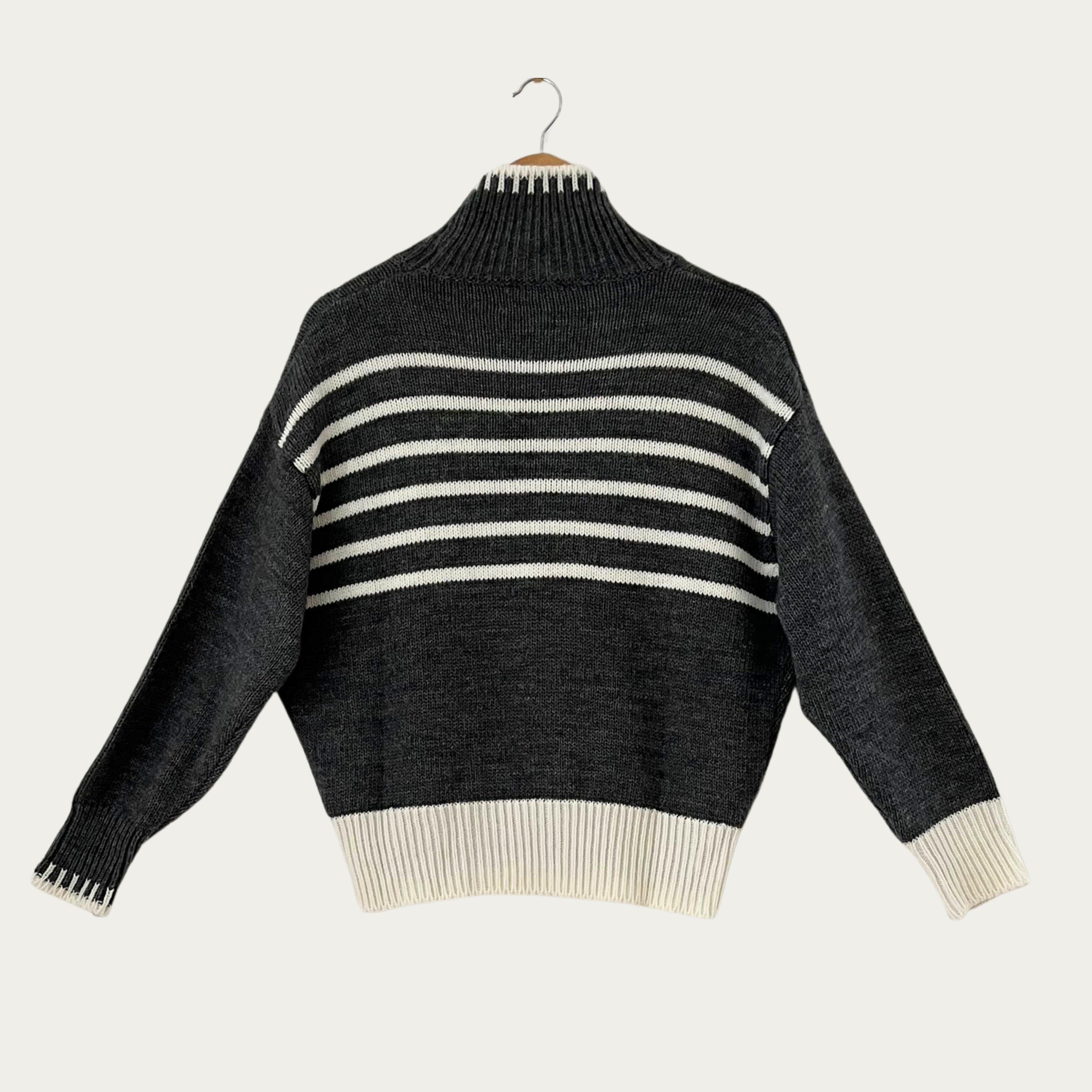 Mamapapa HARRY Stripes Turtleneck Knit Size S/M.