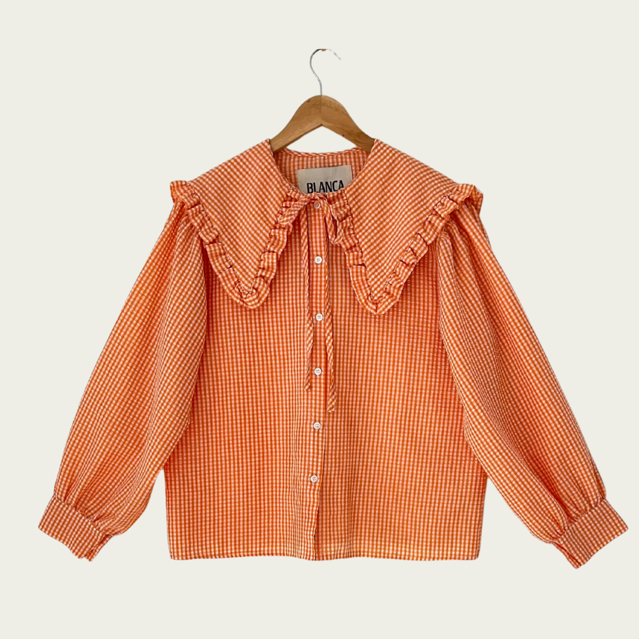 Blanca MAJA Shirt in Orange One Size.