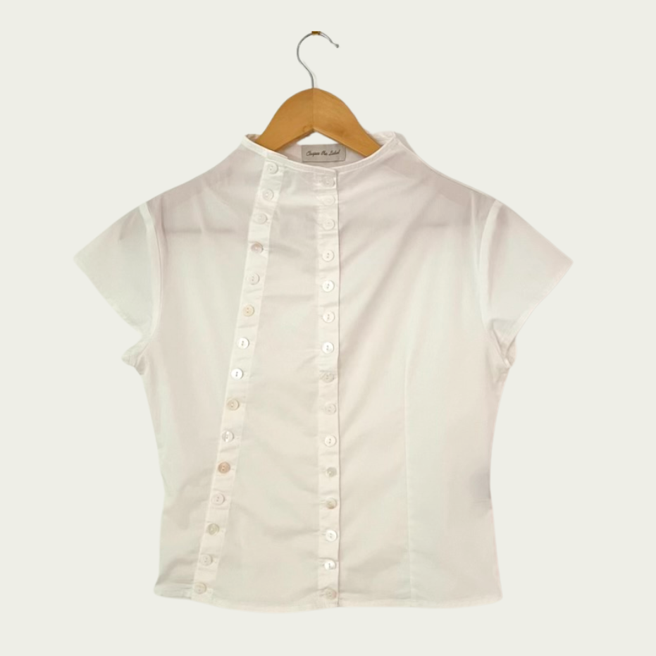 Caspar The Label POET Shirt Size M.