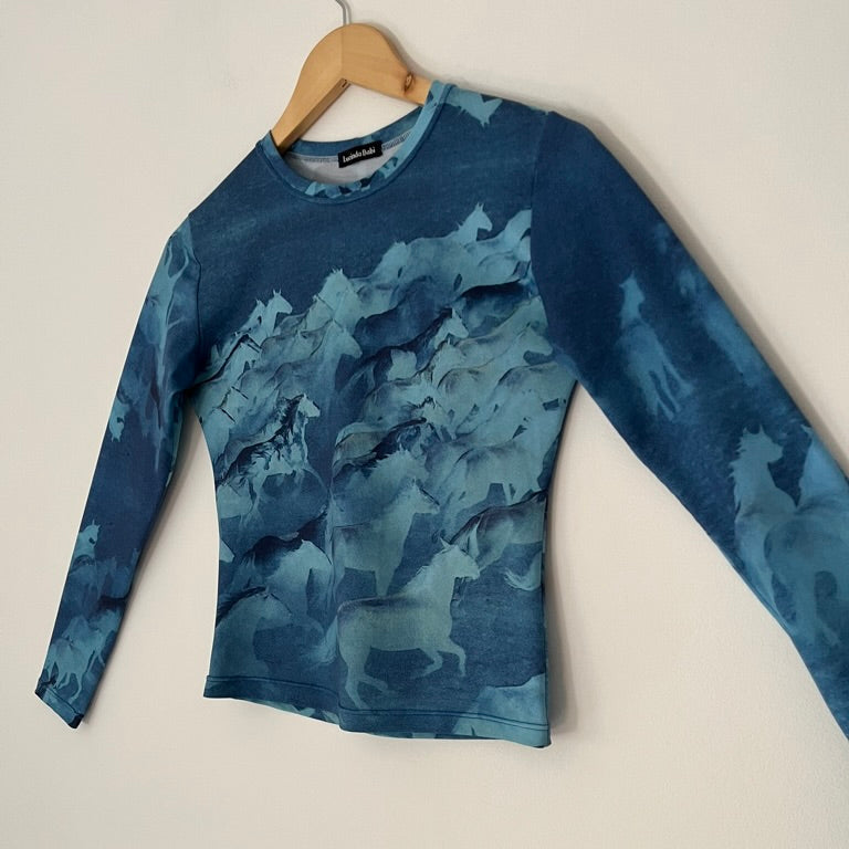 Lucinda Babi WILD HORSES Top.