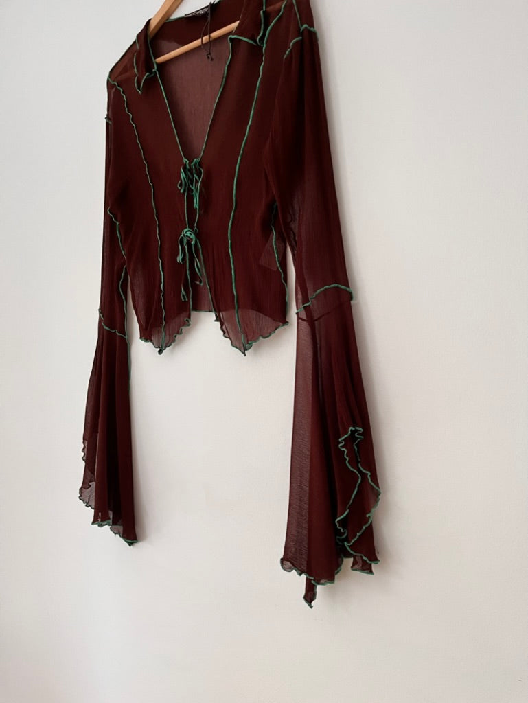 Siedrés ZEE Top in Brown.