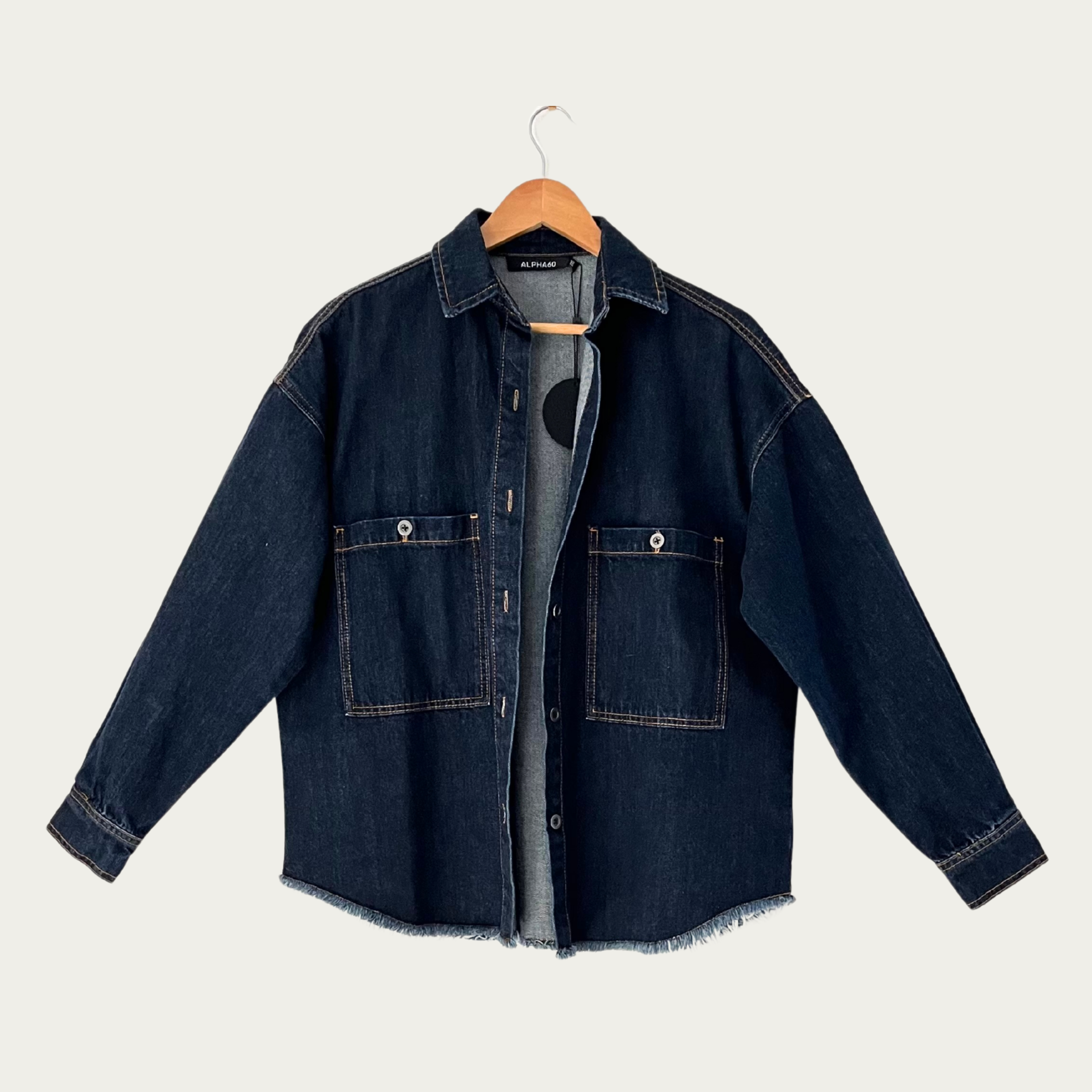 Alpha60 ENNIS Denim Overshirt.