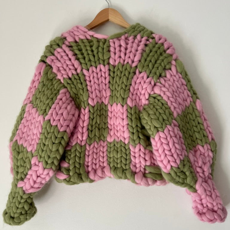 Hope Macauley BELLA COLOSSAL Knit Cardigan.