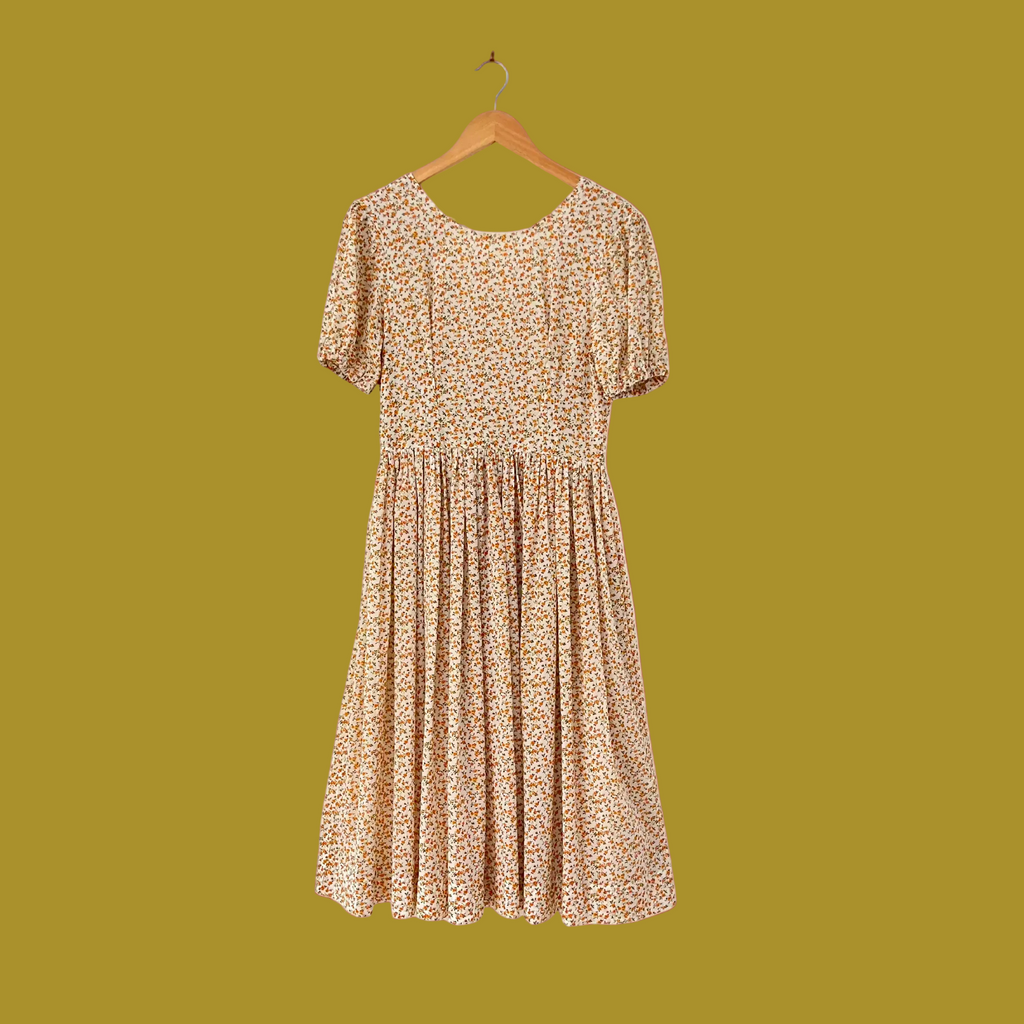 Par Moi Floral Midi Dress.