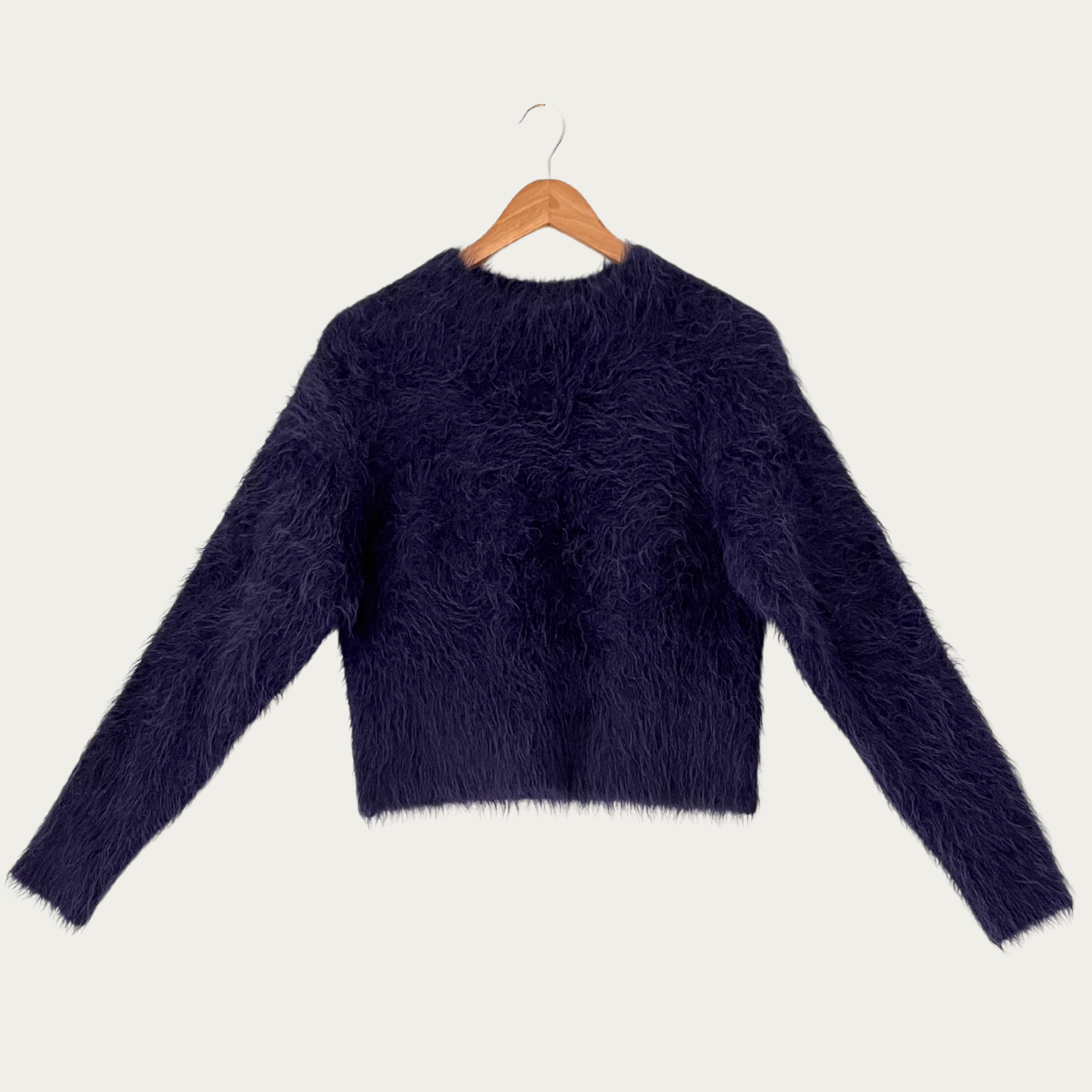 St Agni Sample Alpaca Sweater in Midnight Blue Size XS.