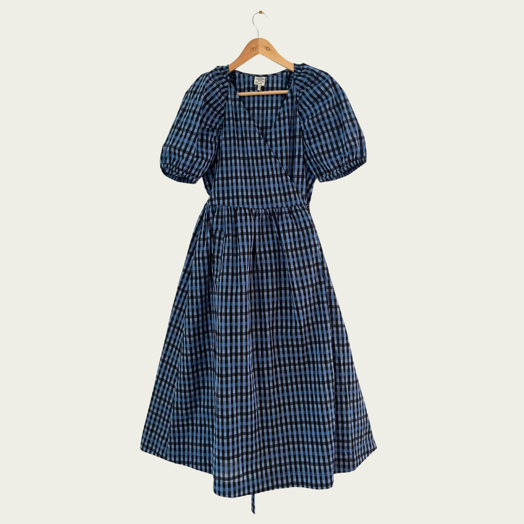 Baum Und Pfergarten WALLET Dress in Blue Size 38/M.