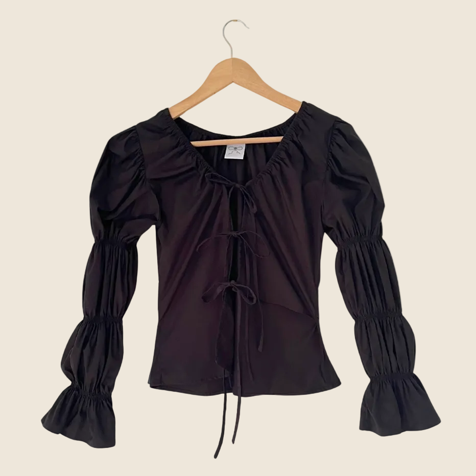 Caspar The Label x Freya McKee MILKMAID Top Size XS.