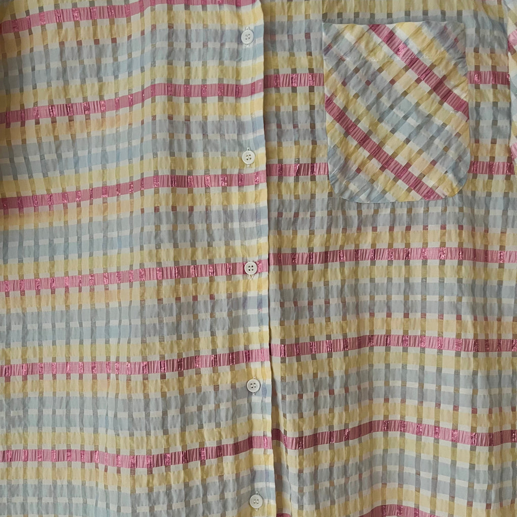 Blanca Long Sleeve Check Shirt Size M/L.
