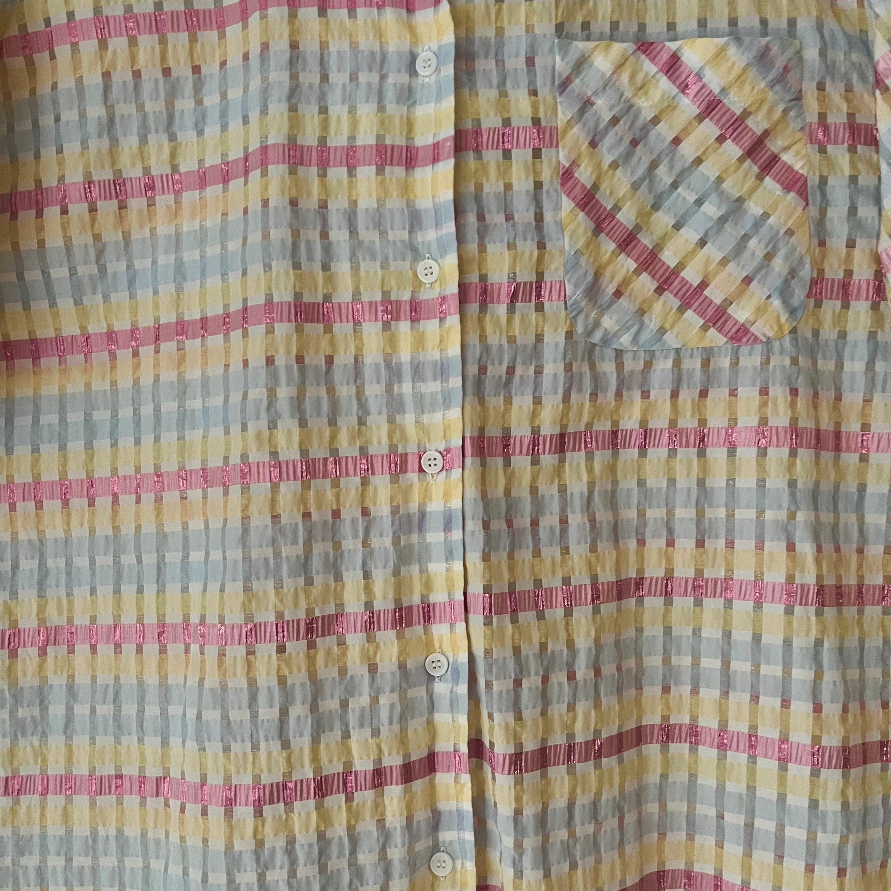 Blanca Long Sleeve Check Shirt Size M/L.
