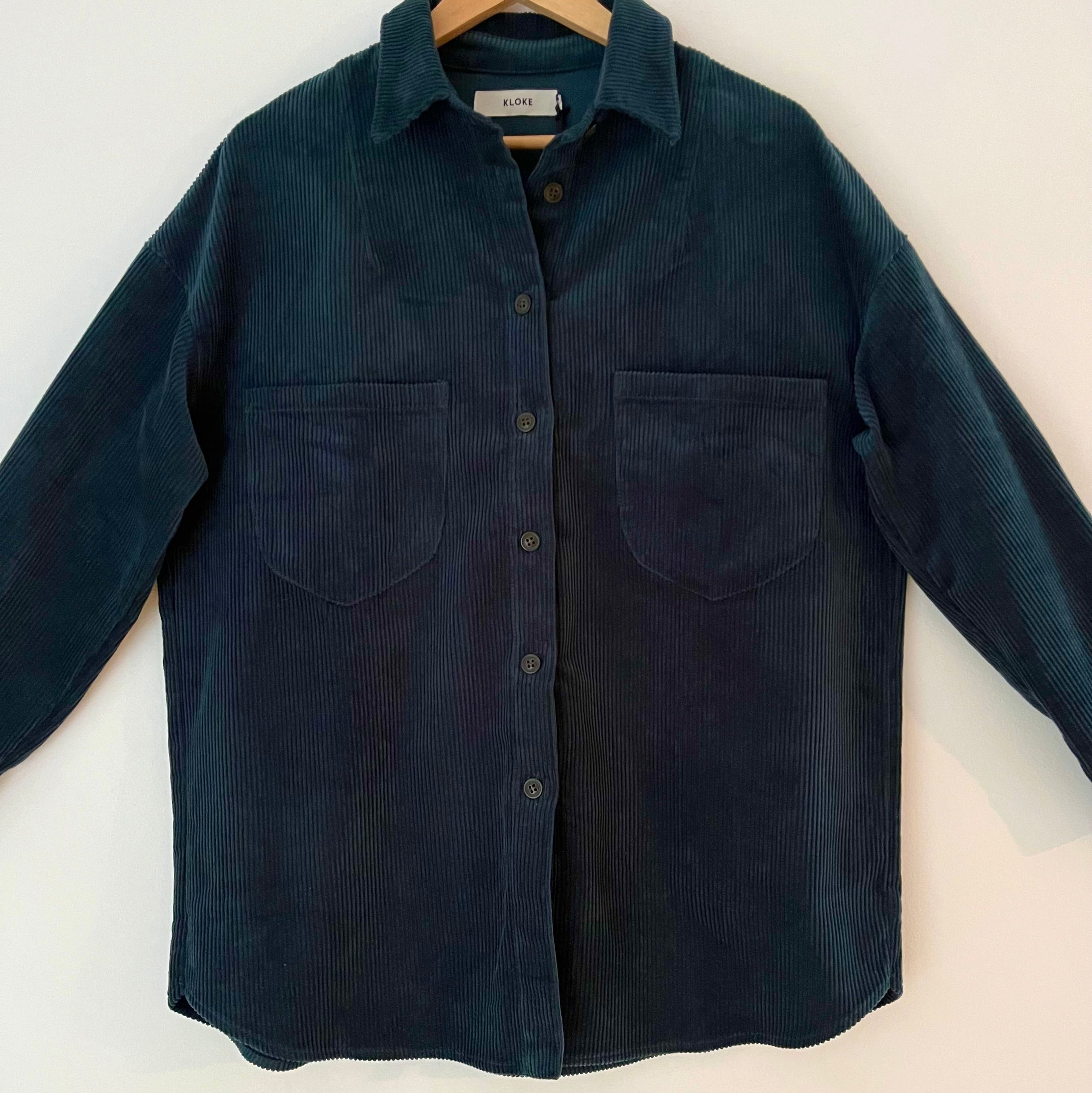 Kloke BNWT PROCLAIM Cord Shirt Size XS.