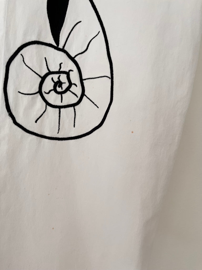 Lottie Hall TREASURE Pants in White.