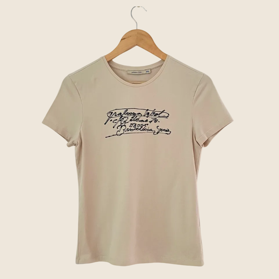 Paloma Wool AQUILA Tee in Beige Size L.