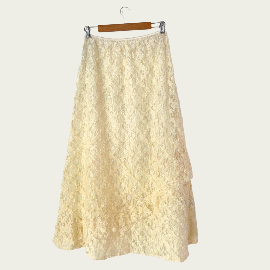 Blanca KERIS Skirt in Cream Size S/M.
