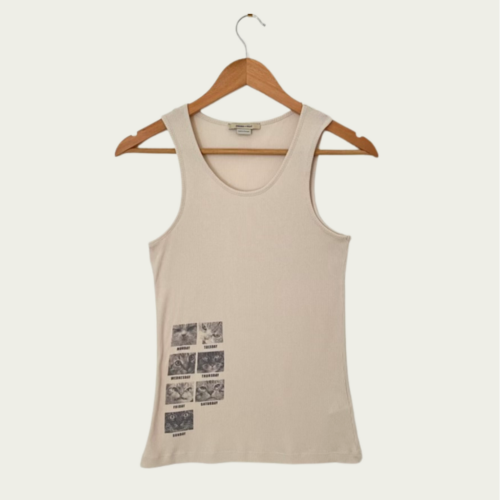 Paloma Wool ALEXI Cat Tank Top Size M.