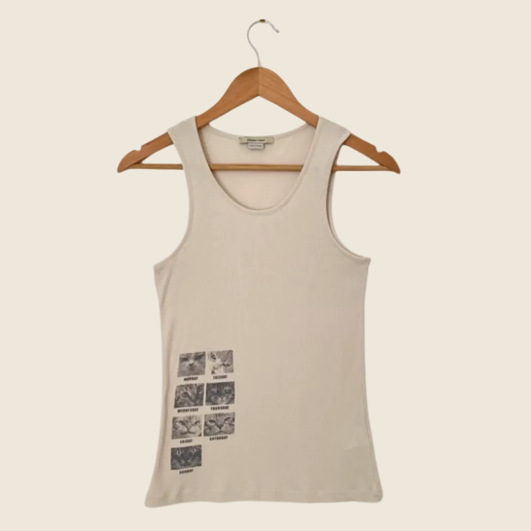 Paloma Wool ALEXI Cat Tank Top Size M.