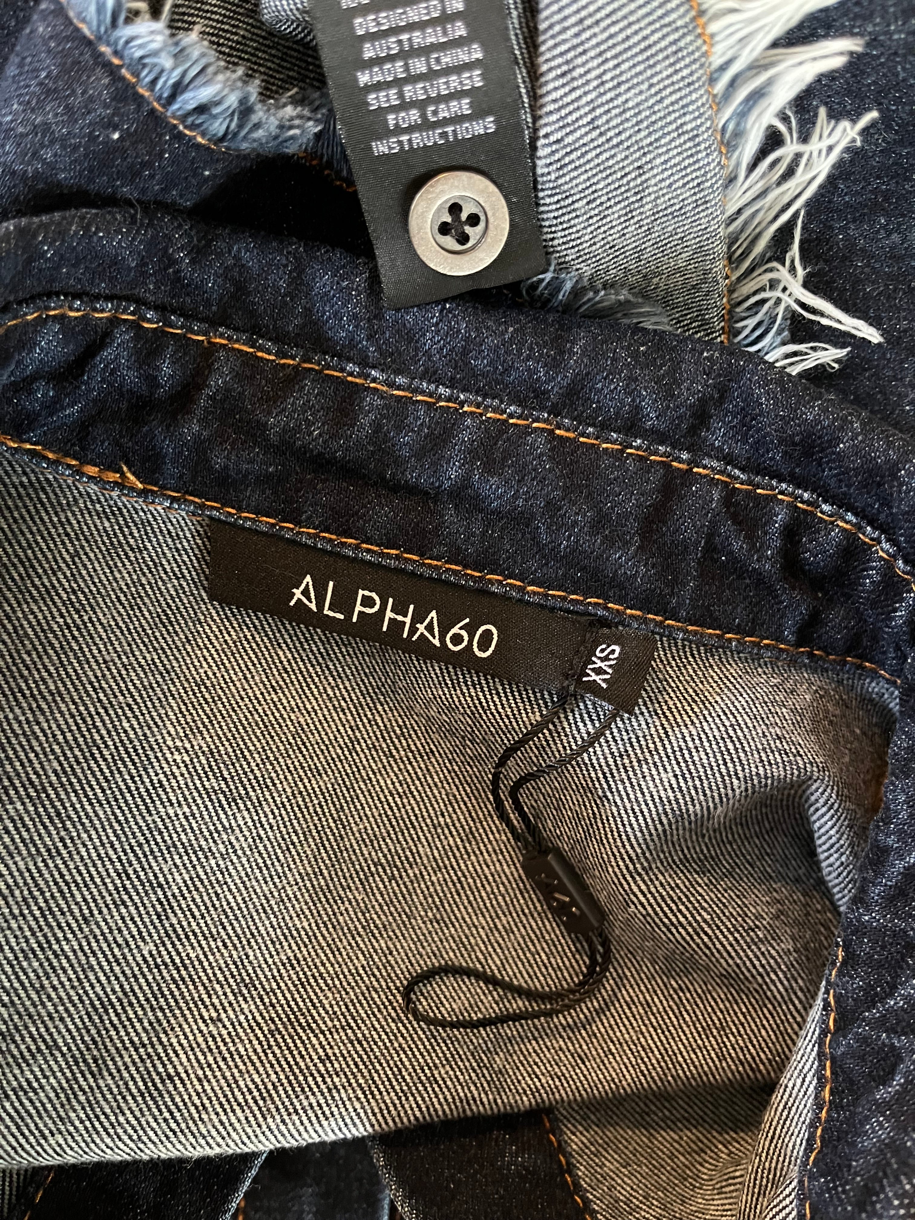 Alpha60 ENNIS Denim Overshirt.
