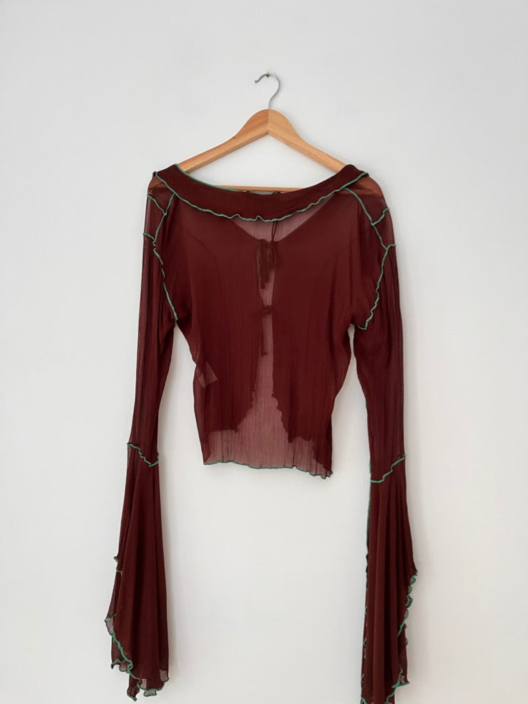 Siedrés ZEE Top in Brown.