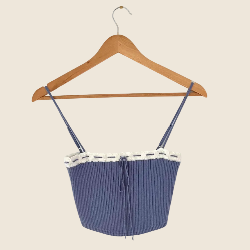 Guizio CIELO Rib Knit Cami Size XS.