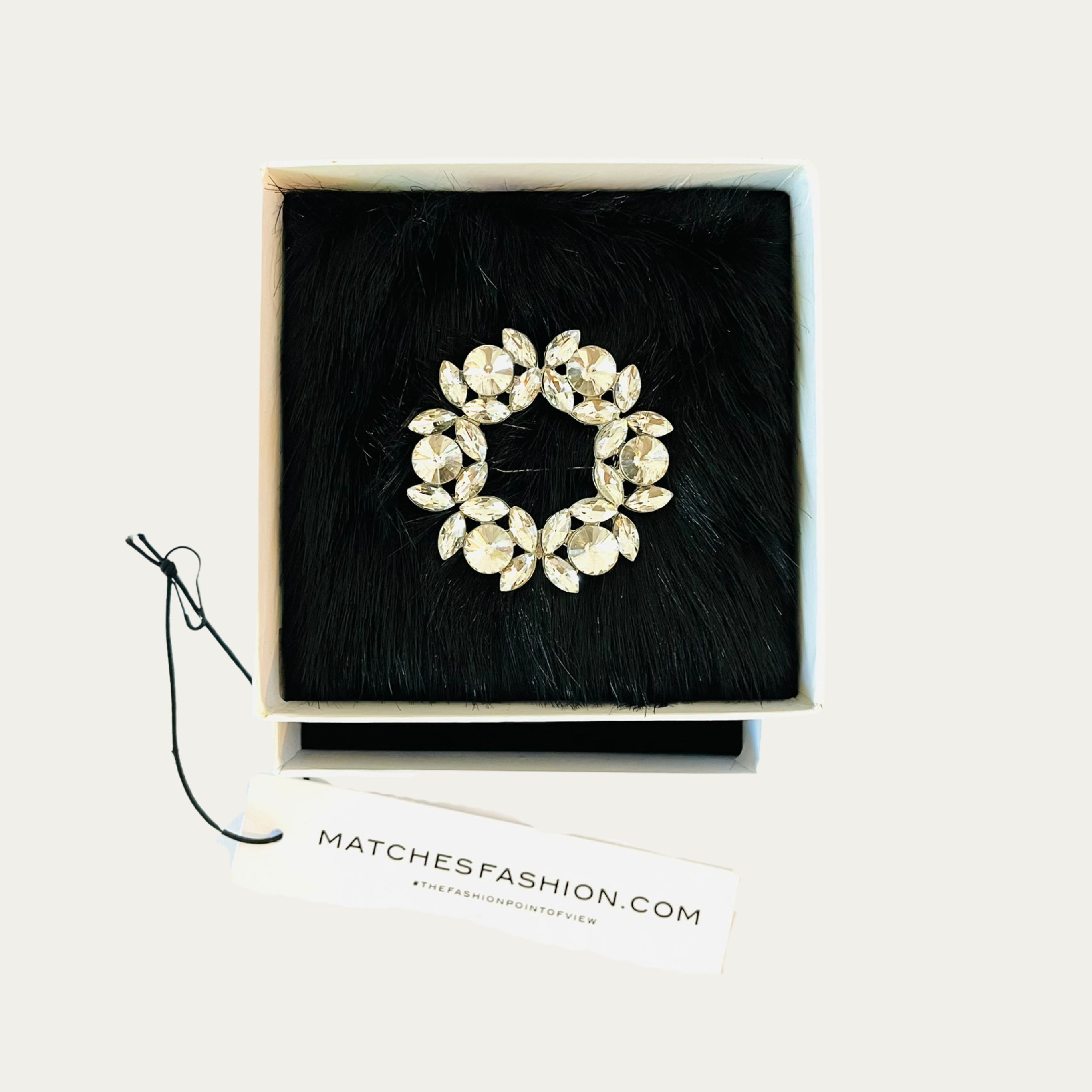 Shrimps Crystal Hair Clip.