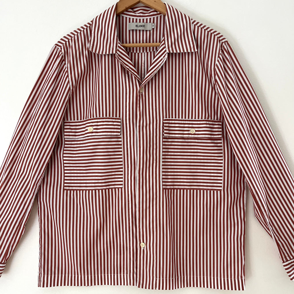 Kloke Striped Shirt Size M.