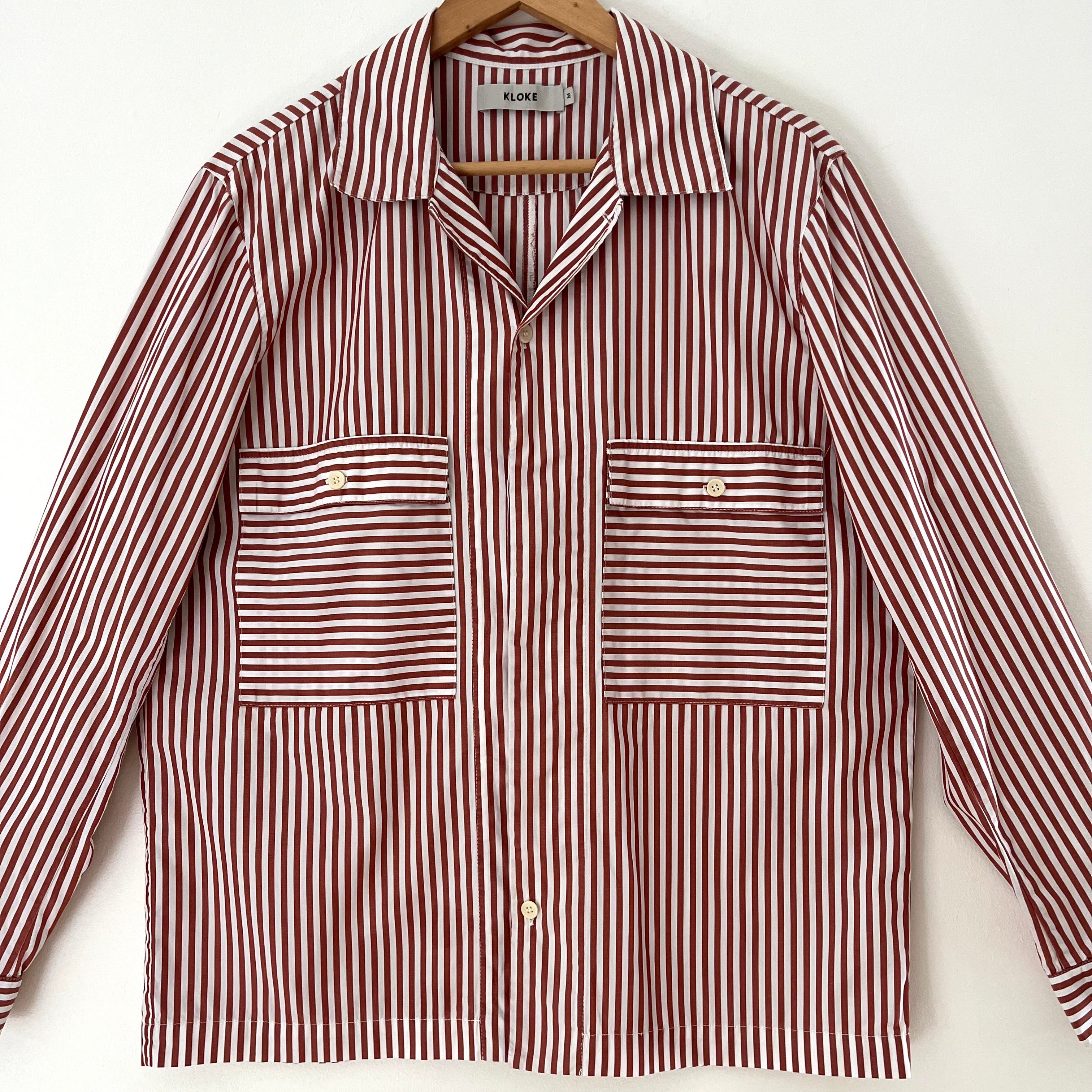 Kloke Striped Shirt Size M.