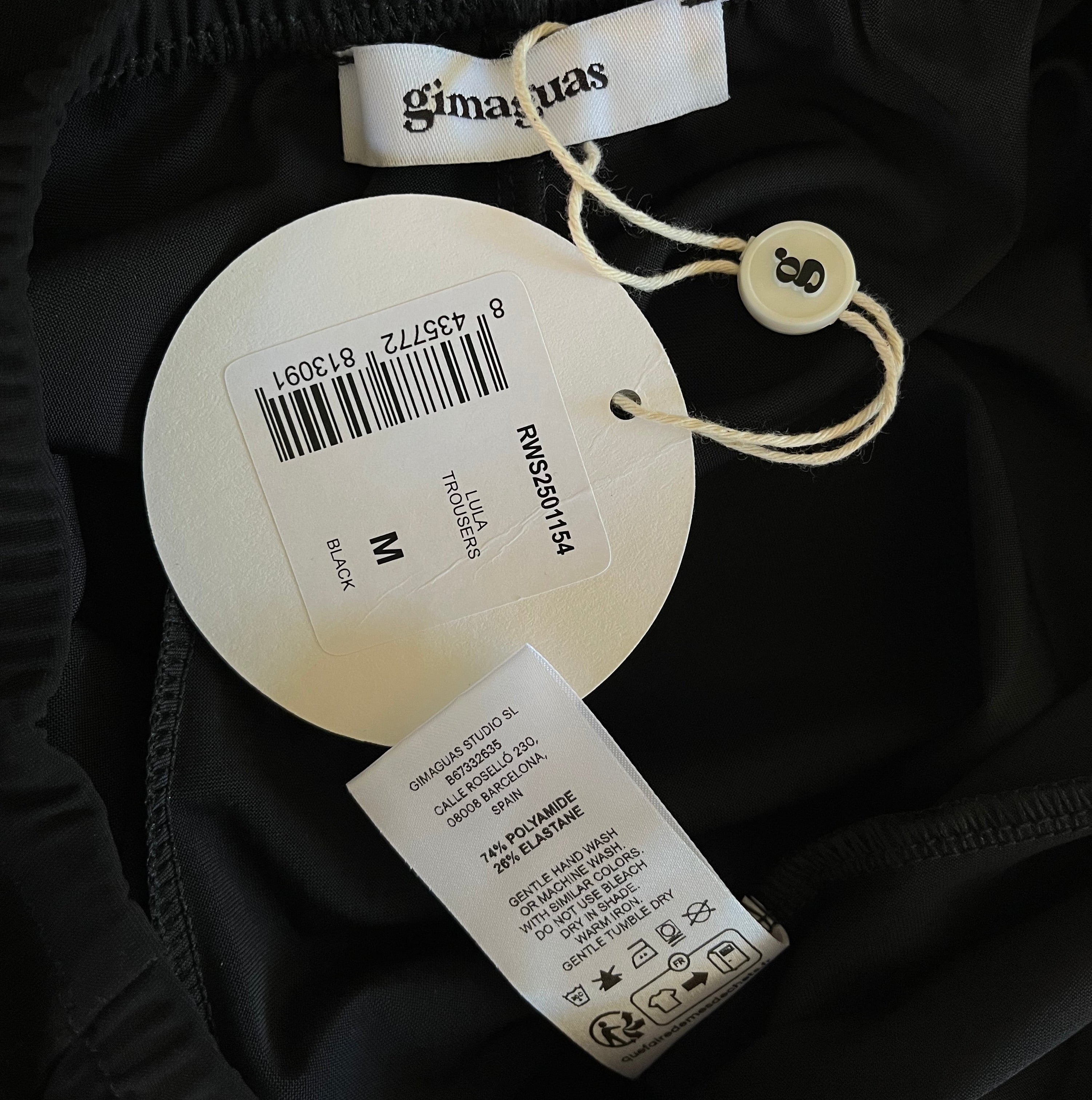 Gimaguas BNWT LULA Trousers Size M.