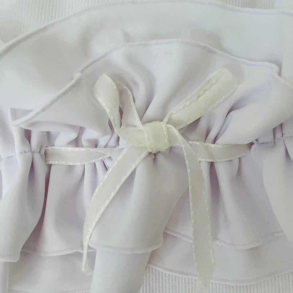 Bye Bambi YURAH Singlet in White.