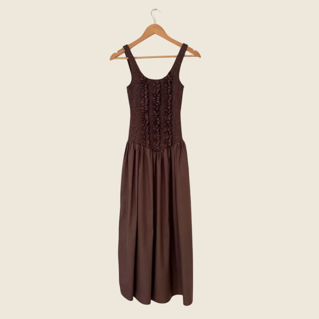 Ruby NZ RIBBON Midi Dress Size 6/XS.