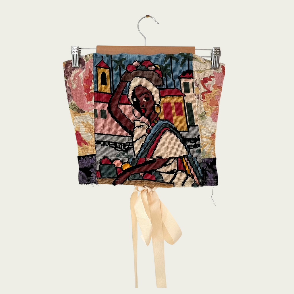Kristin Mallison "Baiana de Acarajé" Tapestry Corset Size AU8-12.
